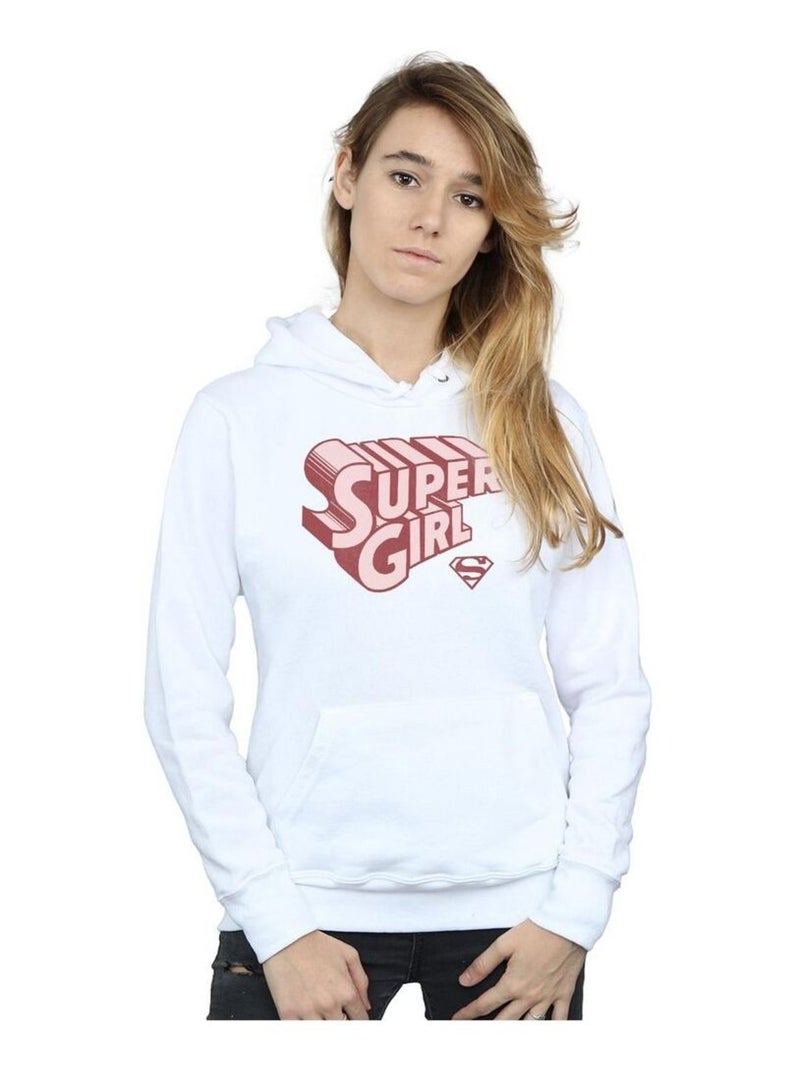 DC Comics - Sweat à capuche Blanc - Kiabi
