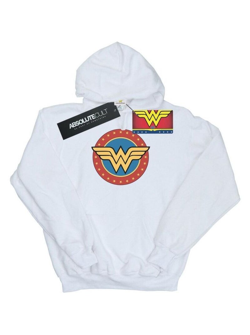 DC Comics - Sweat à capuche Blanc - Kiabi