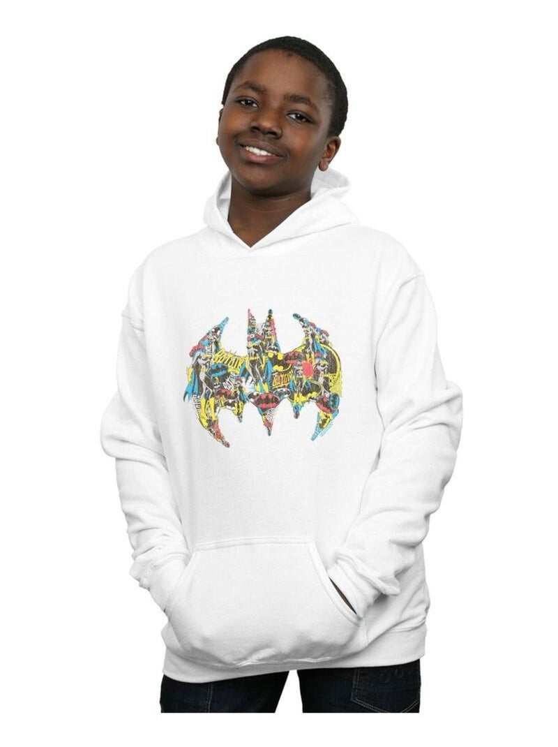 DC Comics - Sweat à capuche Blanc - Kiabi