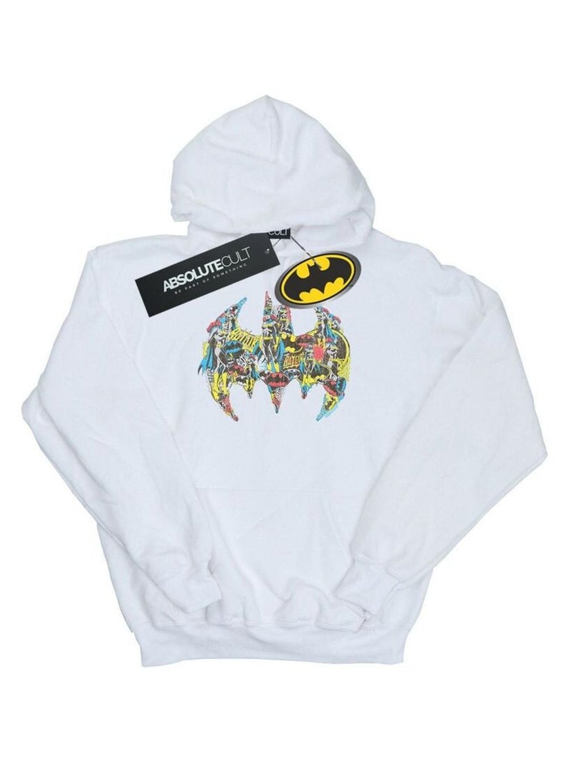 DC Comics - Sweat à capuche Blanc - Kiabi
