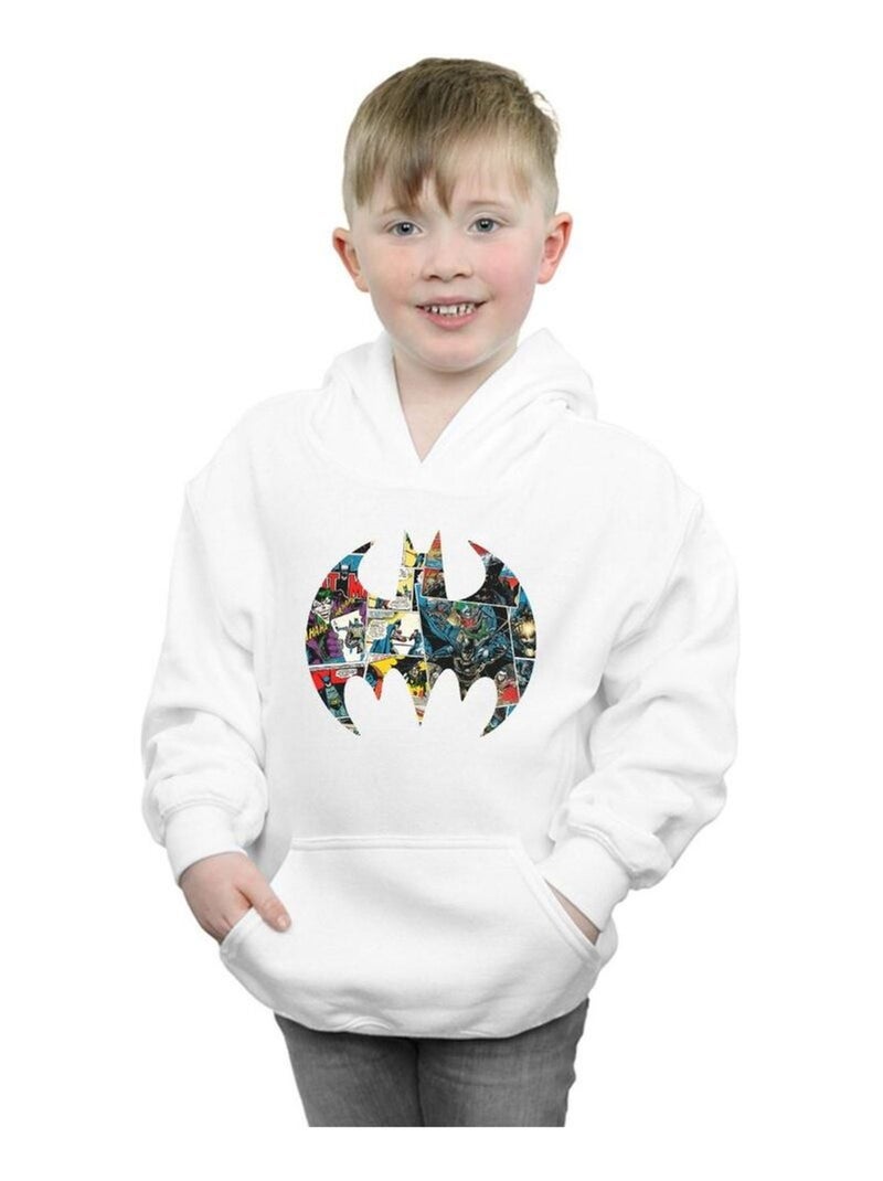 DC Comics - Sweat à capuche Blanc - Kiabi