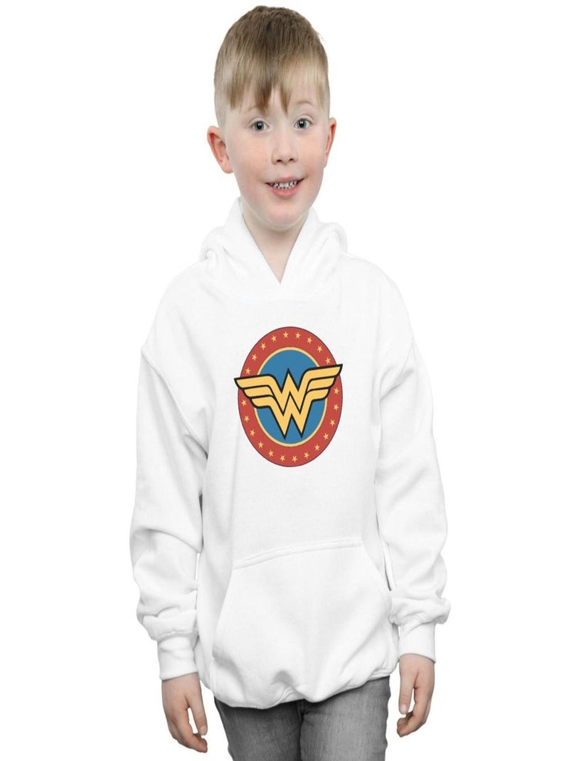 DC Comics - Sweat à capuche Blanc - Kiabi