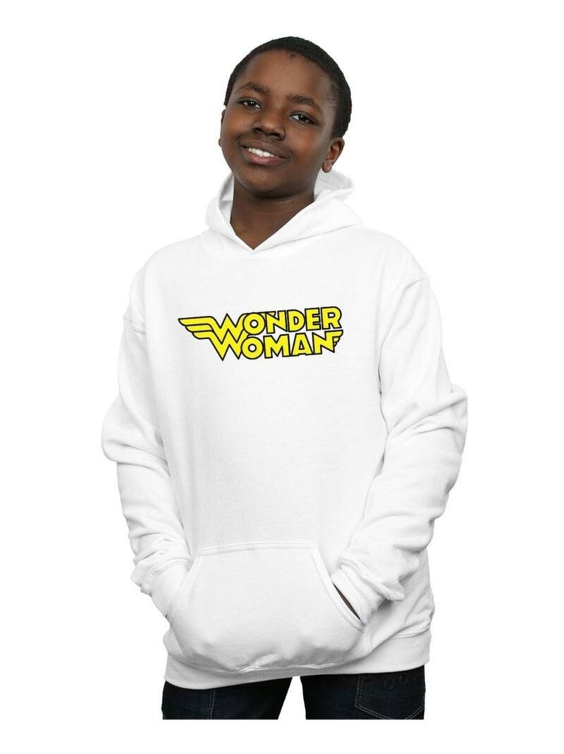 DC Comics - Sweat à capuche Blanc - Kiabi