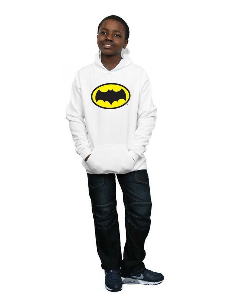 DC Comics - Sweat à capuche Blanc - Kiabi