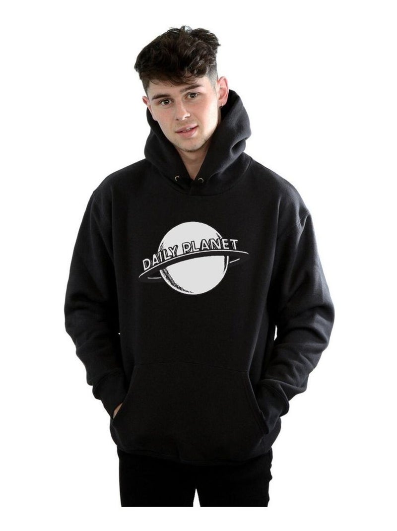DC Comics - Sweat à capuche DAILY PLANET Noir - Kiabi