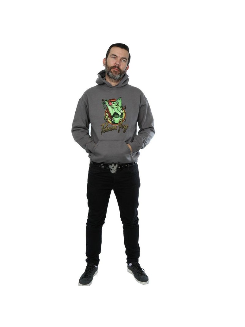 DC Comics - Sweat à capuche DC BOMBSHELLS Gris Noir - Kiabi