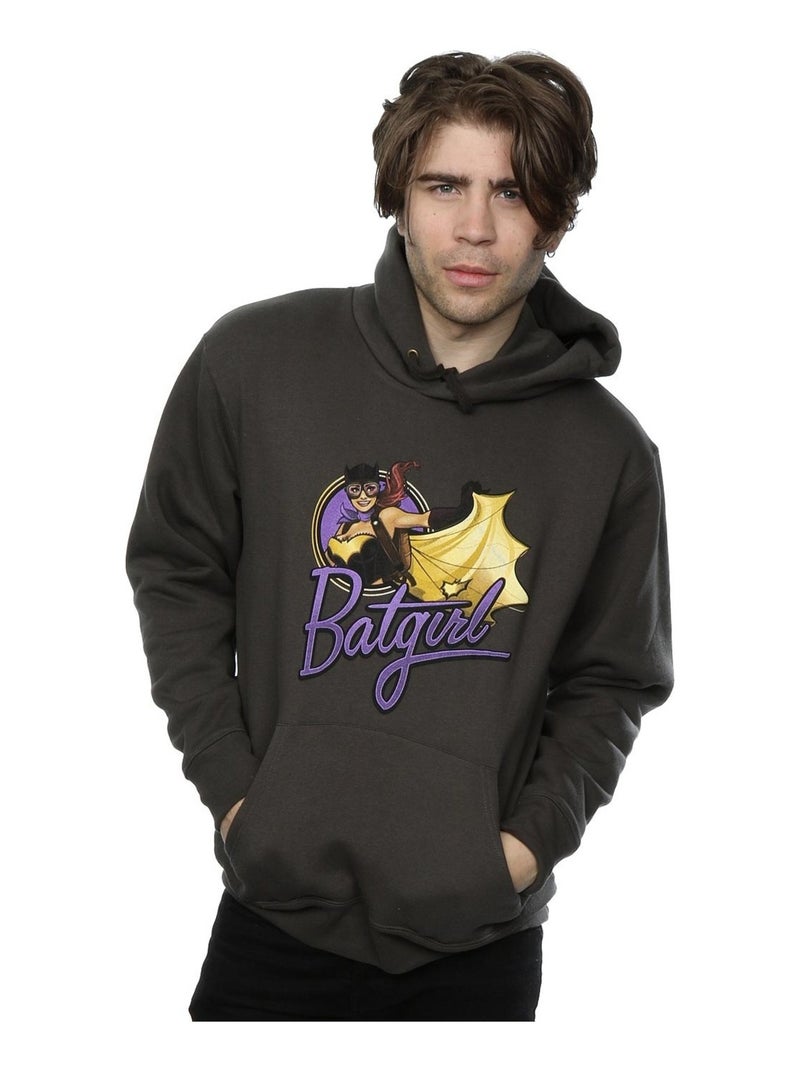 DC Comics - Sweat à capuche DC BOMBSHELLS Gris Noir - Kiabi