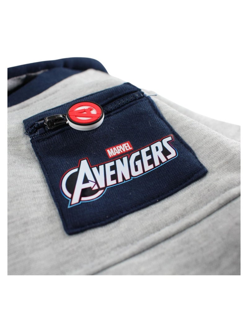 DC Comics - Sweat à capuche et pantalon de jogging garçon Gris - Kiabi