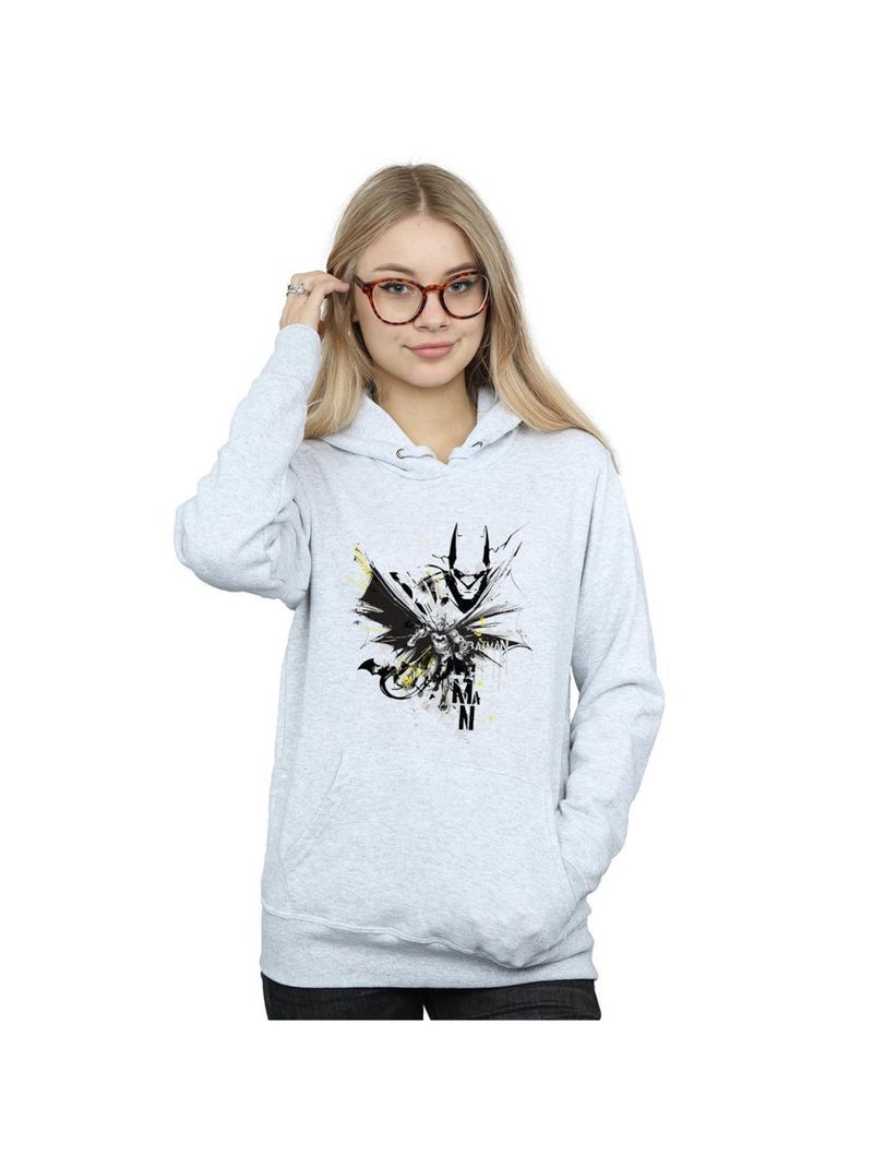 DC Comics - Sweat à capuche Gris chiné - Kiabi