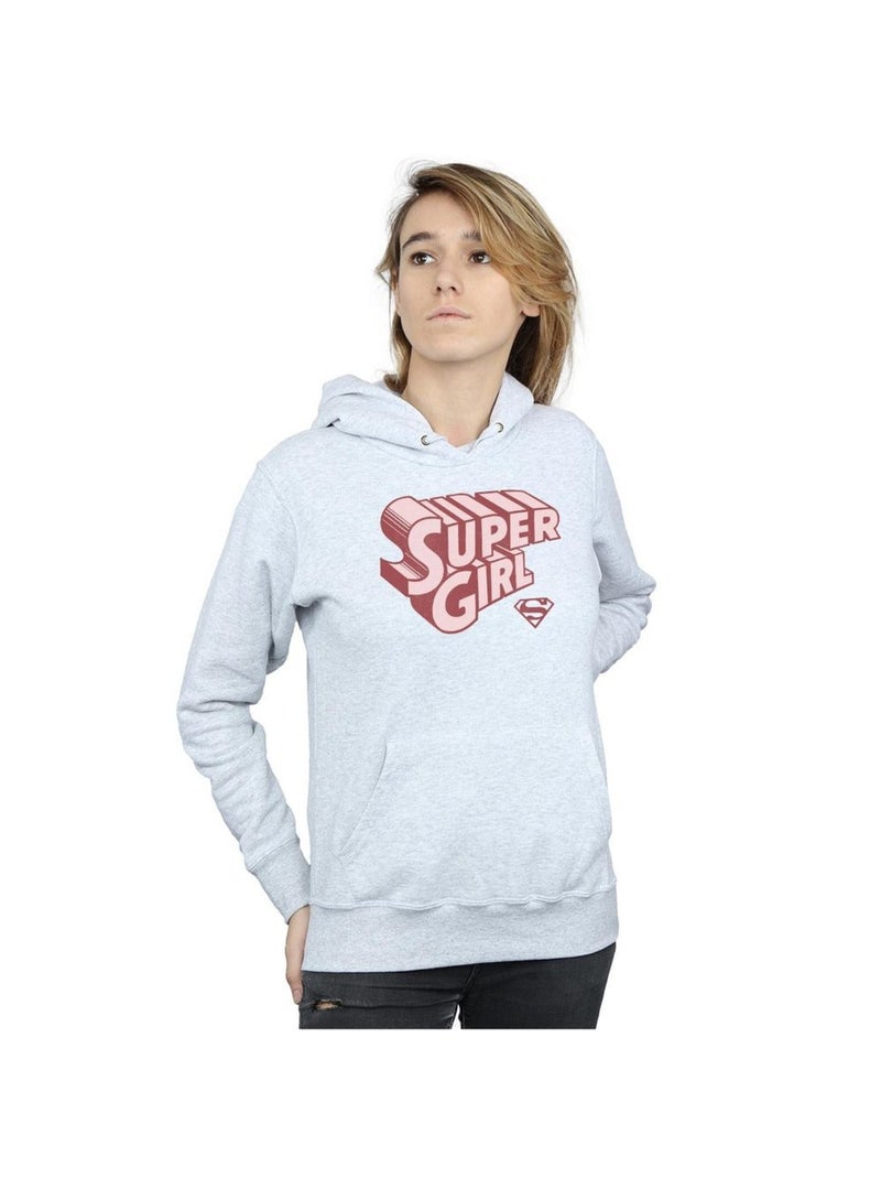 DC Comics - Sweat à capuche Gris chiné - Kiabi