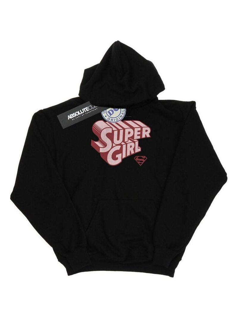 DC Comics - Sweat à capuche Gris chiné - Kiabi