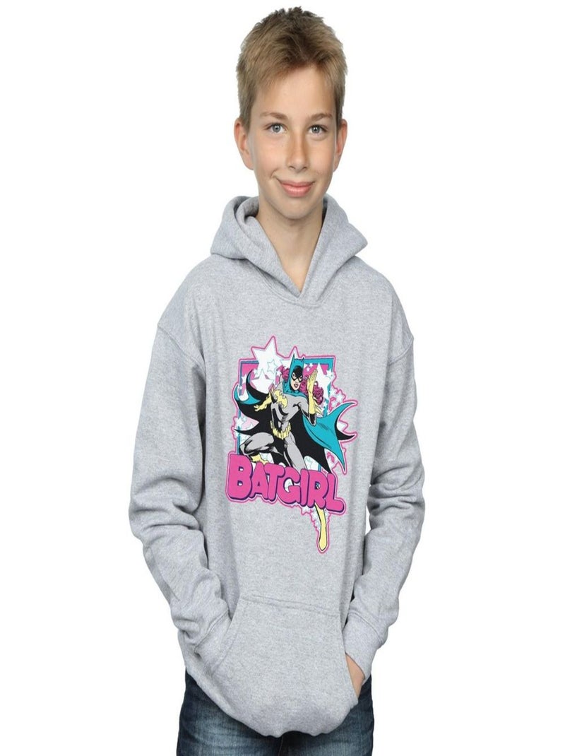 DC Comics - Sweat à capuche Gris chiné - Kiabi