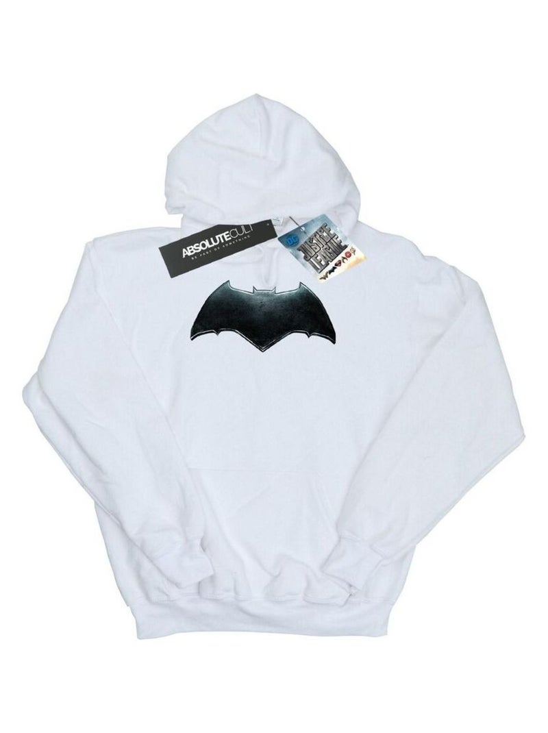 DC Comics - Sweat à capuche JUSTICE LEAGUE Blanc - Kiabi