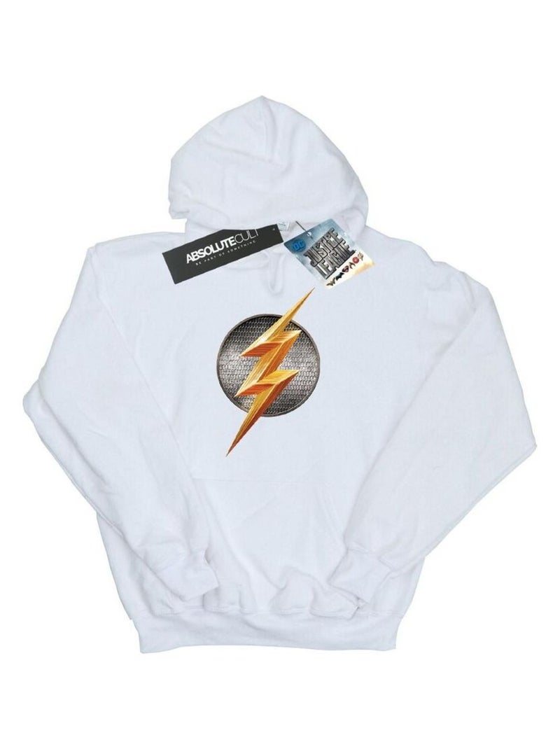 DC Comics - Sweat à capuche JUSTICE LEAGUE Blanc - Kiabi