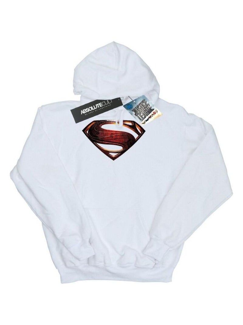 DC Comics - Sweat à capuche JUSTICE LEAGUE Blanc - Kiabi