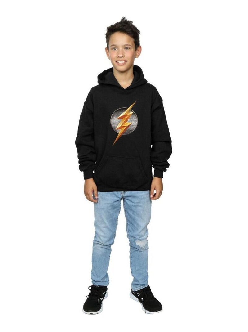 DC Comics - Sweat à capuche JUSTICE LEAGUE Noir - Kiabi