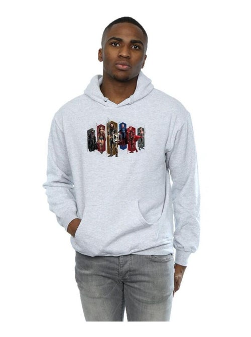 DC Comics - Sweat à capuche La Ligue des Justiciers - Kiabi