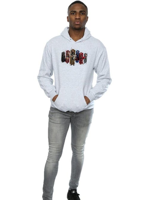 DC Comics - Sweat à capuche La Ligue des Justiciers - Kiabi