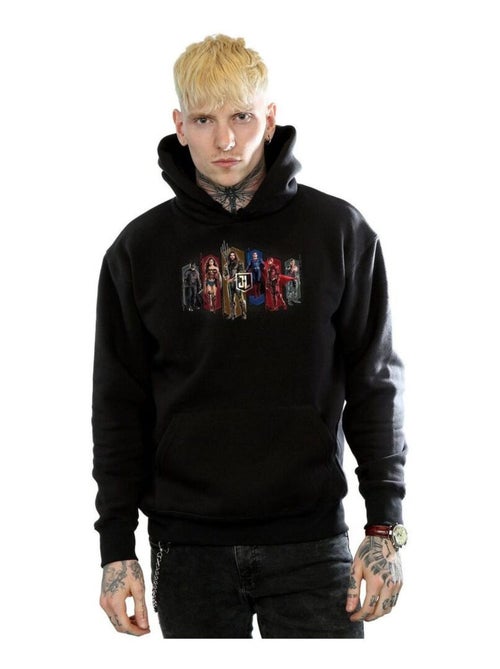 DC Comics - Sweat à capuche La Ligue des Justiciers - Kiabi