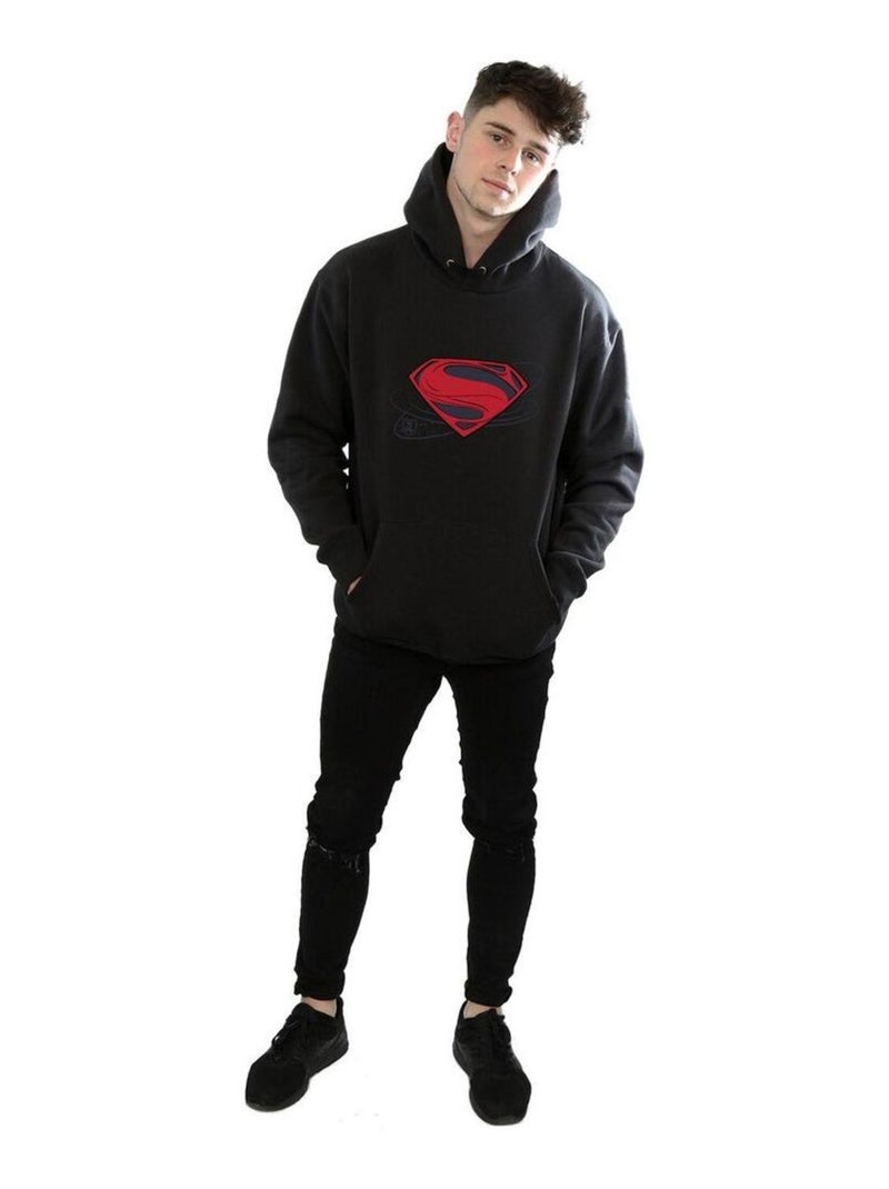 DC Comics - Sweat à capuche La Ligue des Justiciers Noir - Kiabi