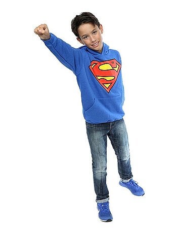 DC Comics - Sweat à capuche motif logo de Superman