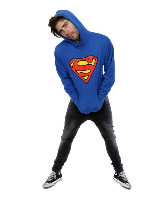 DC Comics - Sweat à capuche motif Superman motif/style logo - Kiabi