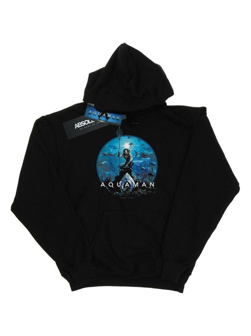 DC Comics - Sweat à capuche Noir - Kiabi