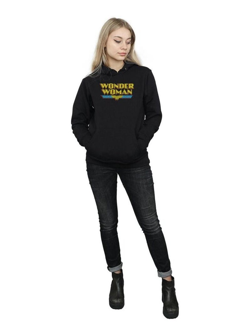DC Comics - Sweat à capuche Noir - Kiabi