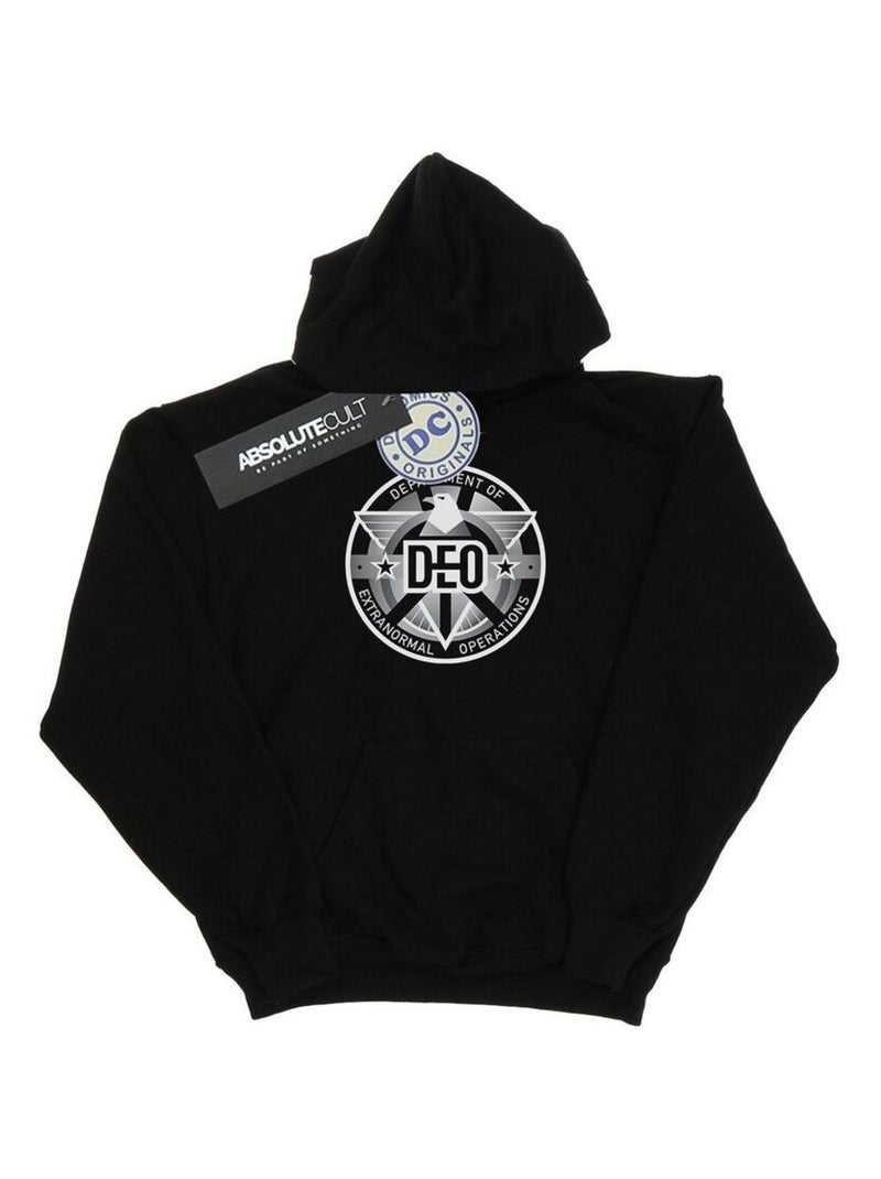 DC Comics - Sweat à capuche Noir - Kiabi
