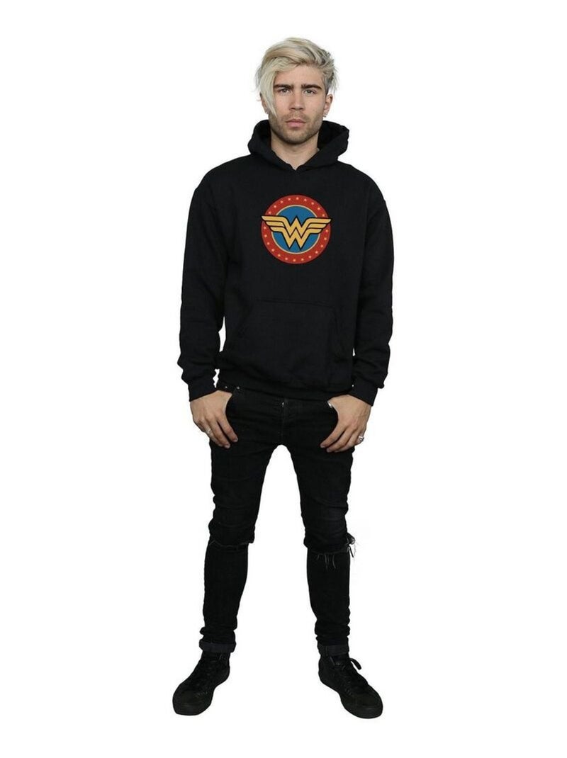DC Comics - Sweat à capuche Noir - Kiabi