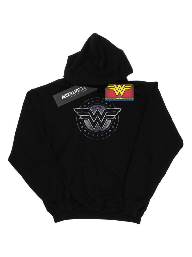 DC Comics - Sweat à capuche Noir - Kiabi