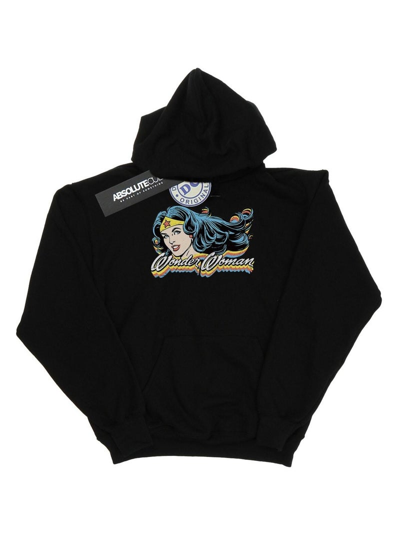 DC Comics - Sweat à capuche Noir - Kiabi