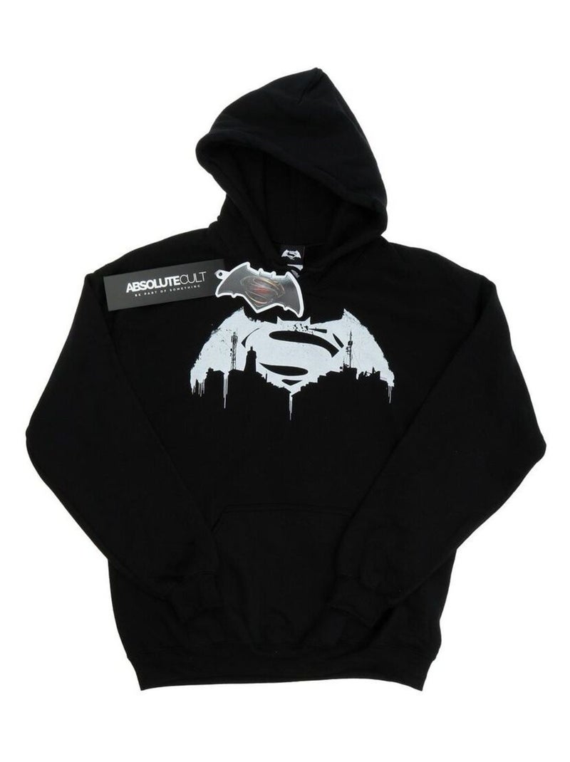 DC Comics - Sweat à capuche Noir - Kiabi