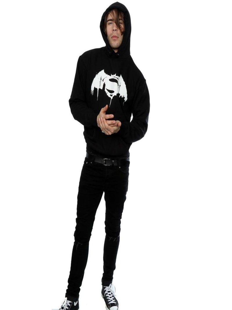 DC Comics - Sweat à capuche Noir - Kiabi