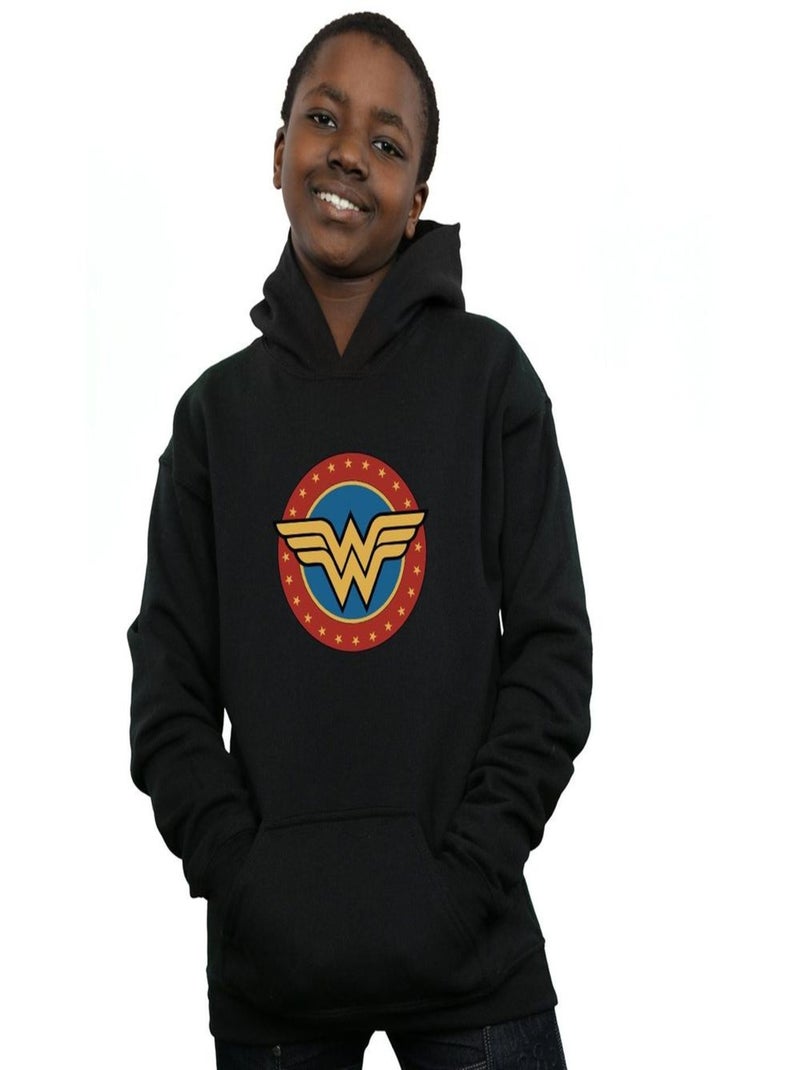 DC Comics - Sweat à capuche Noir - Kiabi