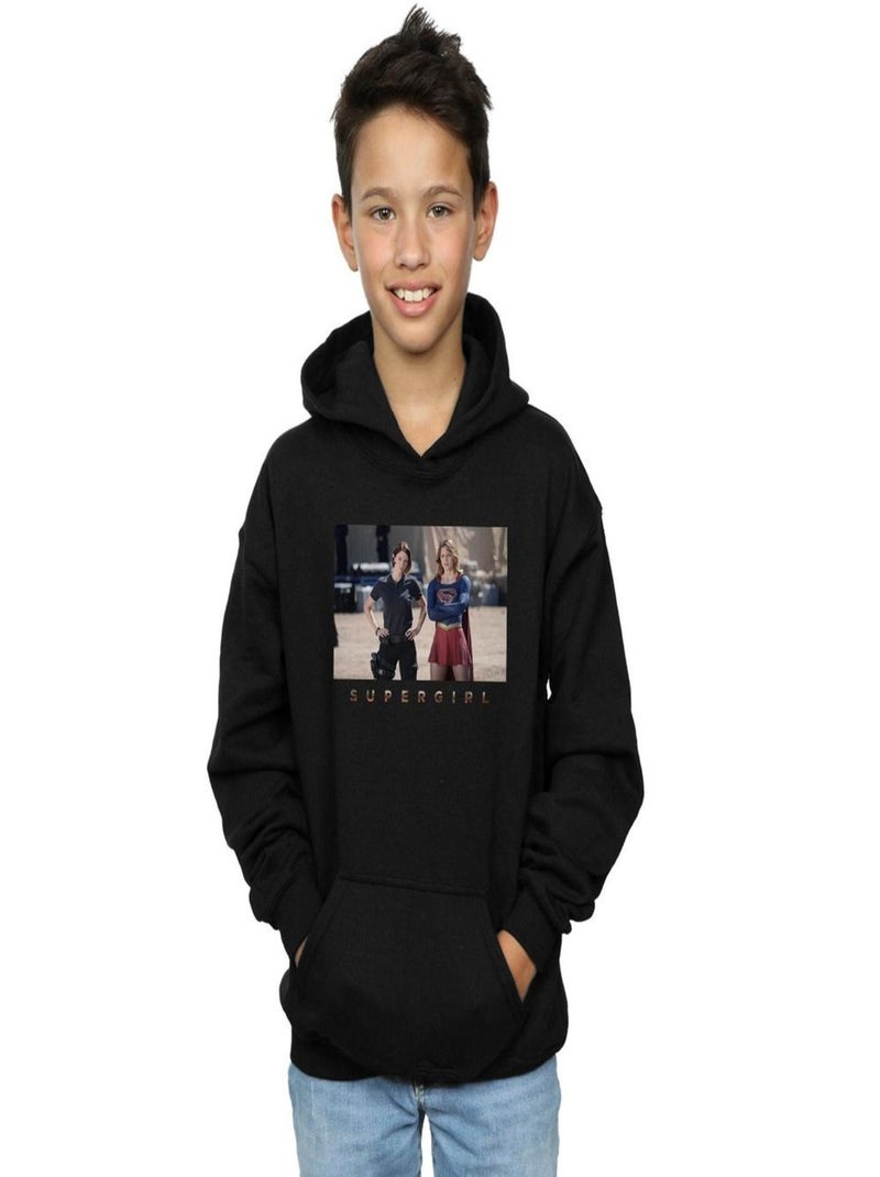 DC Comics - Sweat à capuche Noir - Kiabi