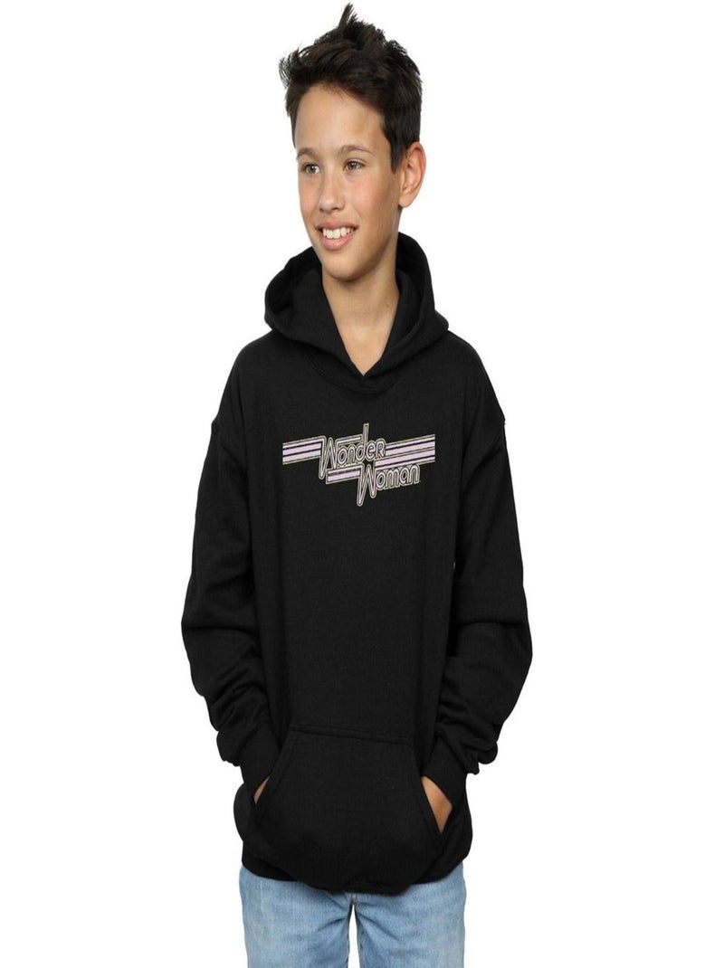 DC Comics - Sweat à capuche Noir - Kiabi