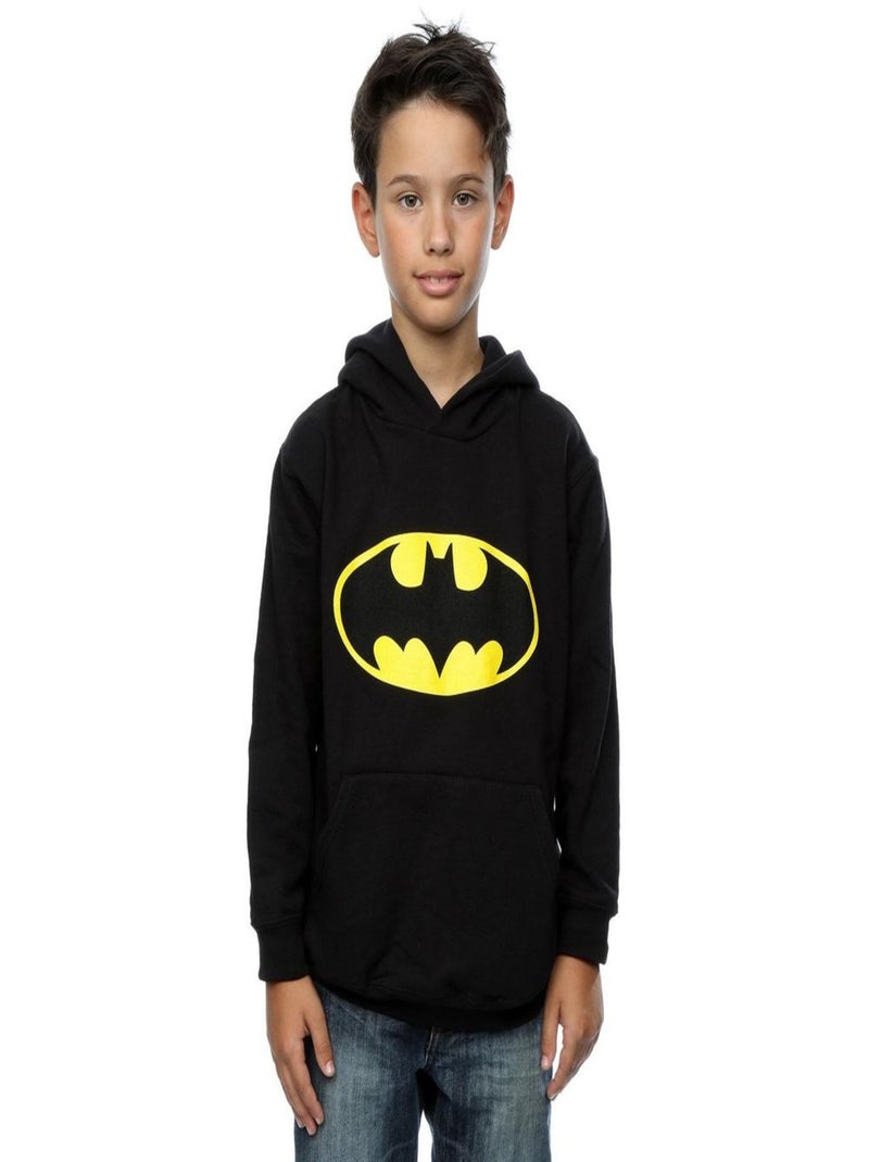 DC Comics - Sweat à capuche Noir - Kiabi
