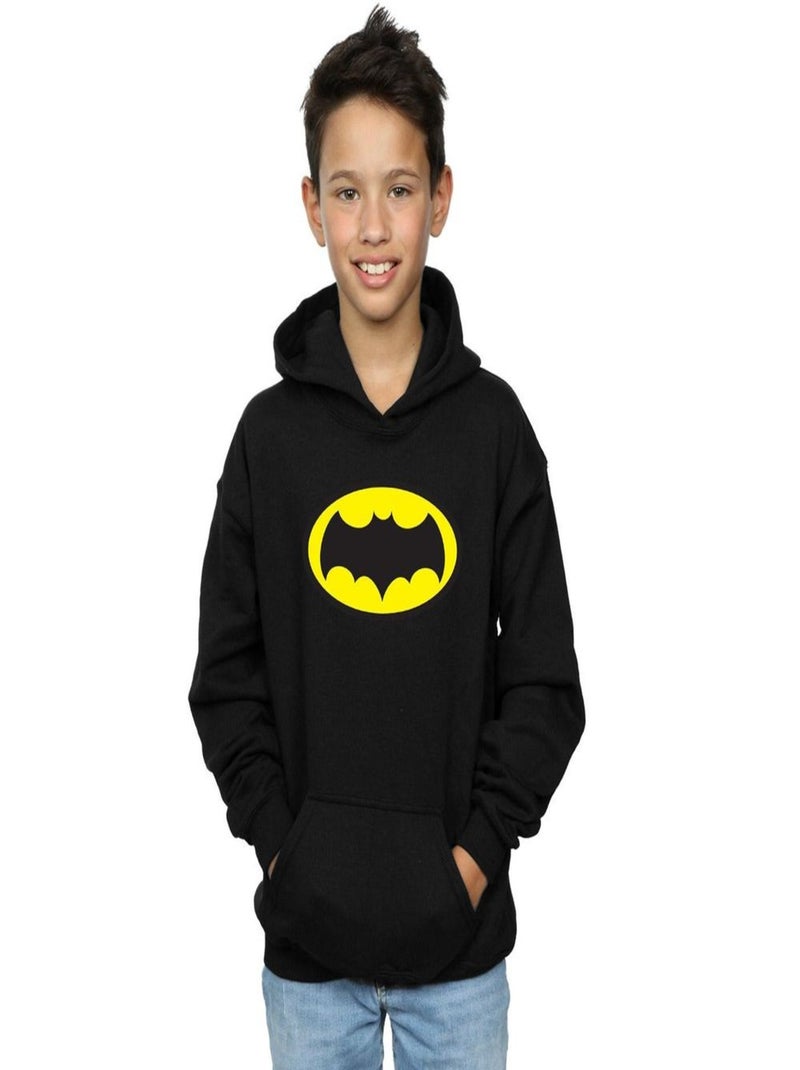 DC Comics - Sweat à capuche Noir - Kiabi
