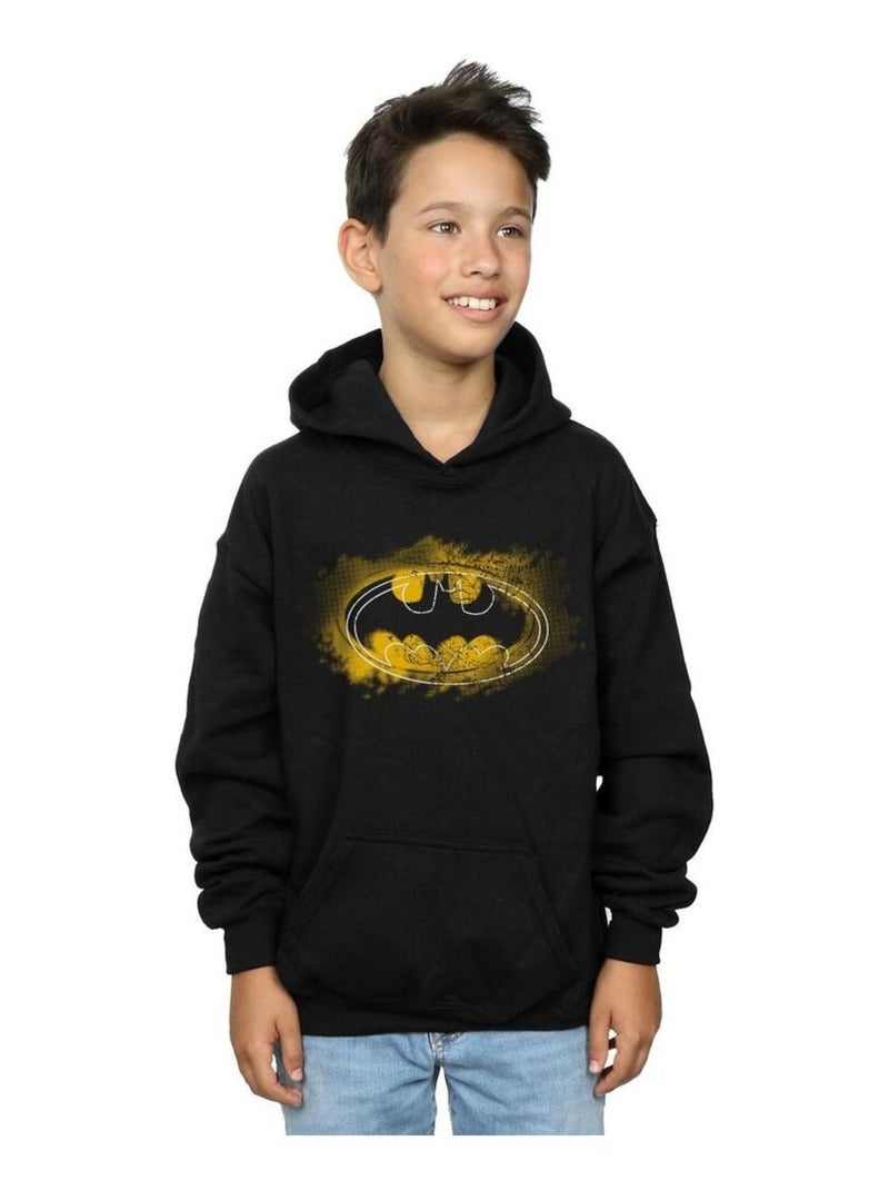 DC Comics - Sweat à capuche Noir - Kiabi