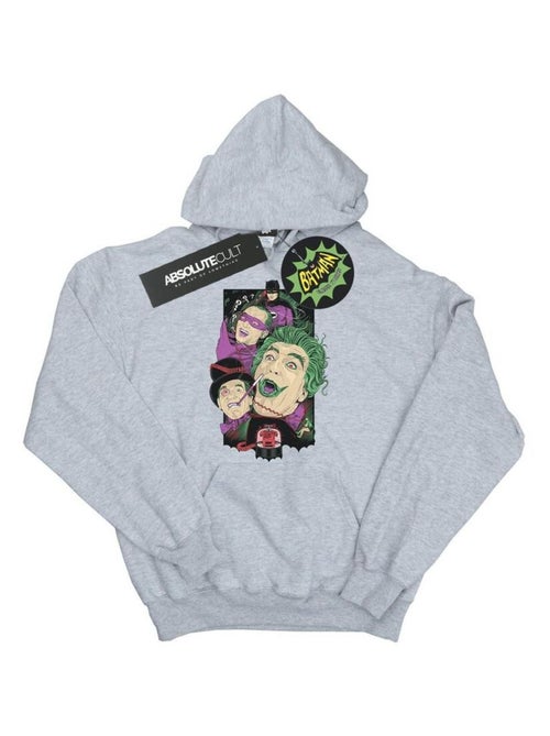 DC Comics - Sweat à capuche ROGUES GALLERY - Kiabi DC Comics - Sweat à capuche ROGUES GALLERY - Kiabi