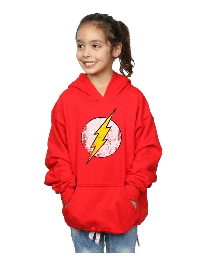 DC Comics - Sweat à capuche Rouge - Kiabi
