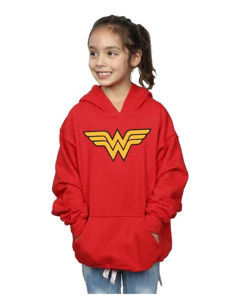 DC Comics - Sweat à capuche Rouge - Kiabi