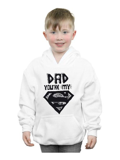 DC Comics - Sweat à capuche SUPER DAD - Kiabi