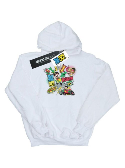 DC Comics - Sweat à capuche Teen Titans Go! - Kiabi