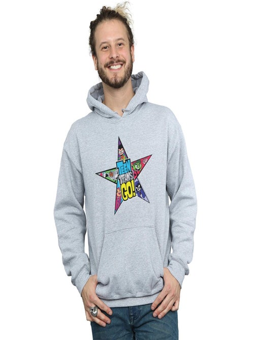 DC Comics - Sweat à capuche TEEN TITANS GO - Kiabi