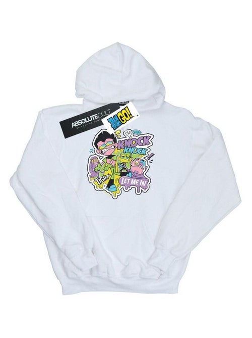 DC Comics - Sweat à capuche TEEN TITANS GO KNOCK KNOCK - Kiabi DC Comics - Sweat à capuche TEEN TITANS GO KNOCK KNOCK - Kiabi