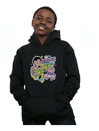 DC Comics - Sweat à capuche TEEN TITANS GO KNOCK KNOCK