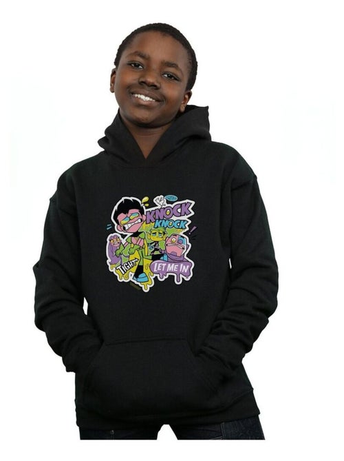 DC Comics - Sweat à capuche TEEN TITANS GO KNOCK KNOCK - Kiabi