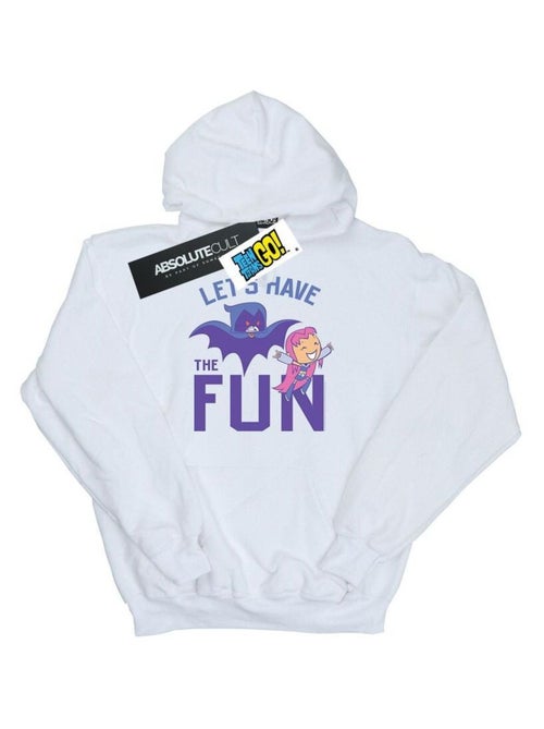 DC Comics - Sweat à capuche TEEN TITANS GO LET'S HAVE THE FUN - Kiabi DC Comics - Sweat à capuche TEEN TITANS GO LET'S HAVE THE FUN - Kiabi